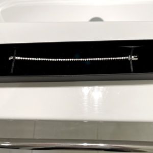 Moissanite tennis bracelet 2mm